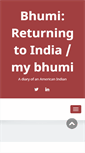 Mobile Screenshot of bhumi.com