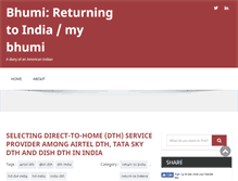 Tablet Screenshot of bhumi.com